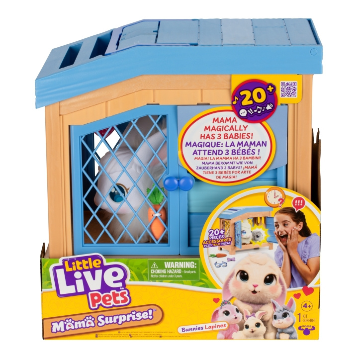 Little Live Pets Mama Surprise Bunny lekset (26593) i gruppen LEKSAKER, BARN- & BABYPRODUKTER / Leksaker / Lekset hos TP E-commerce Nordic AB (D14025)