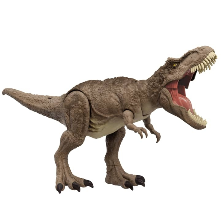 Jurassic World All-Out Attack Tyrannosaurus Rex (HXF53) i gruppen LEKSAKER, BARN- & BABYPRODUKTER / Leksaker / Figurer, Miniatyrer & tillbehör hos TP E-commerce Nordic AB (D14110)
