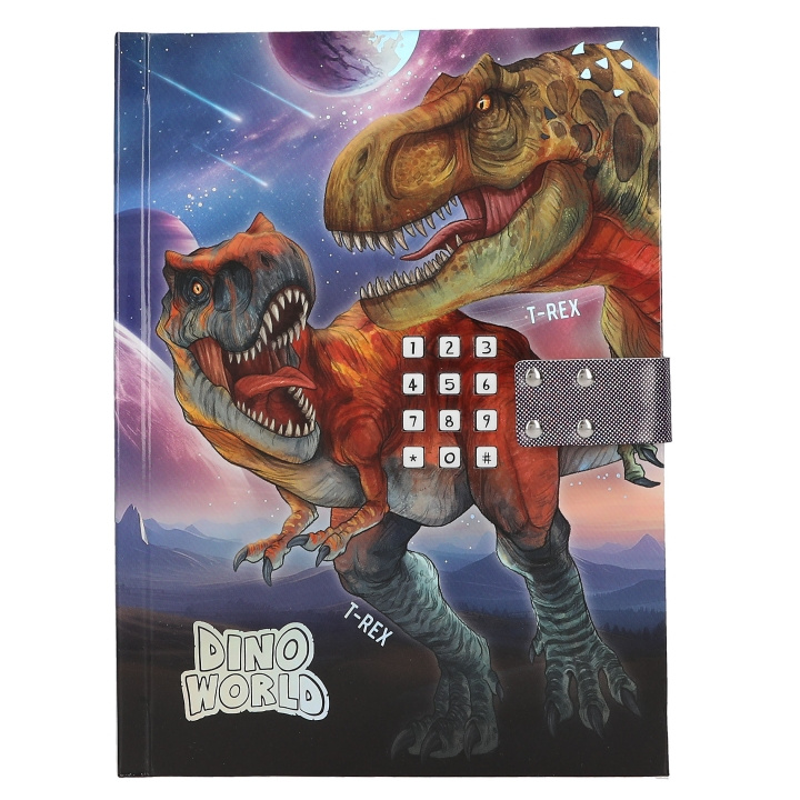 Dino World Dagbok med kod och ljud - () i gruppen LEKSAKER, BARN- & BABYPRODUKTER / Leksaker / Rita & Räkna hos TP E-commerce Nordic AB (D14118)