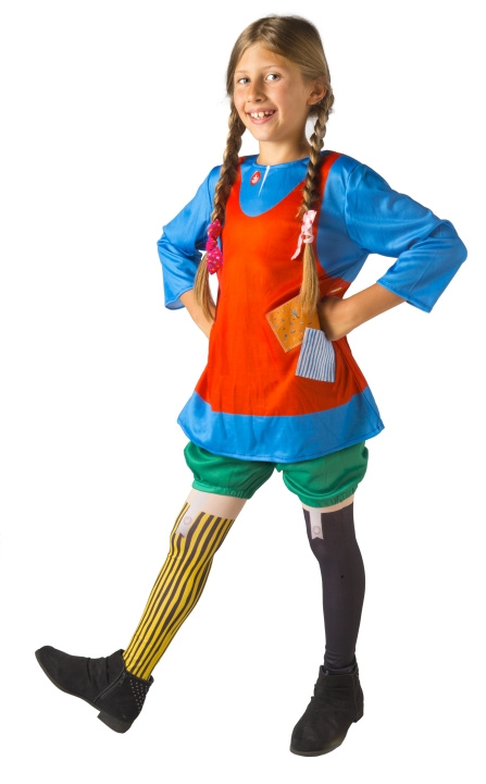 Ciao Kostym - Pippi Långstrump (100 cm) i gruppen LEKSAKER, BARN- & BABYPRODUKTER / Leksaker / Maskeradkläder hos TP E-commerce Nordic AB (D14133)