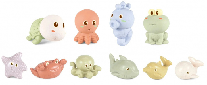 Kinder and Kids Vattenstråle av vetestrå med marint djur - (K30007) i gruppen LEKSAKER, BARN- & BABYPRODUKTER / Uteleksaker / Badleksaker & Vattenleksaker hos TP E-commerce Nordic AB (D14167)