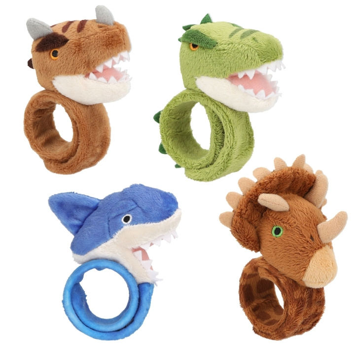 Dino World Slap armband plysch - (0413219) i gruppen LEKSAKER, BARN- & BABYPRODUKTER / Leksaker / Övriga leksaker hos TP E-commerce Nordic AB (D14171)