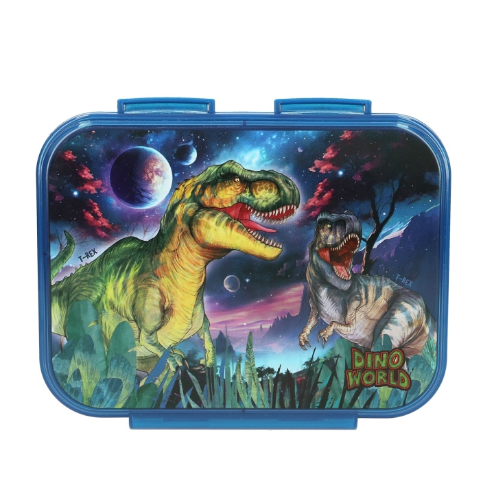 Dino World Lunchlåda GALAXY - Blå i gruppen LEKSAKER, BARN- & BABYPRODUKTER / Äta & Dricka / Barnserviser hos TP E-commerce Nordic AB (D14205)