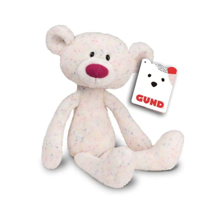 Gund Tandpetare Björn Confetti 38 cm (6061452) i gruppen LEKSAKER, BARN- & BABYPRODUKTER / Babyleksaker / Gosedjur hos TP E-commerce Nordic AB (D14280)