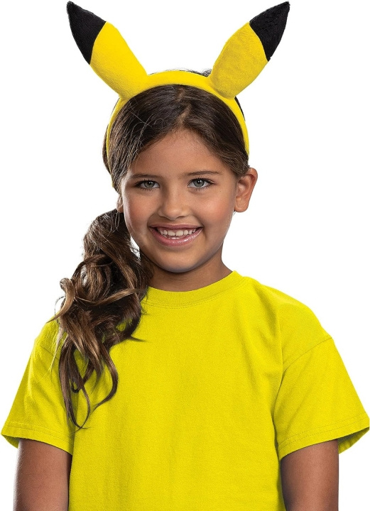 Disguise Pikachu öron (148539-20L-6) i gruppen LEKSAKER, BARN- & BABYPRODUKTER / Leksaker / Maskeradkläder hos TP E-commerce Nordic AB (D14285)