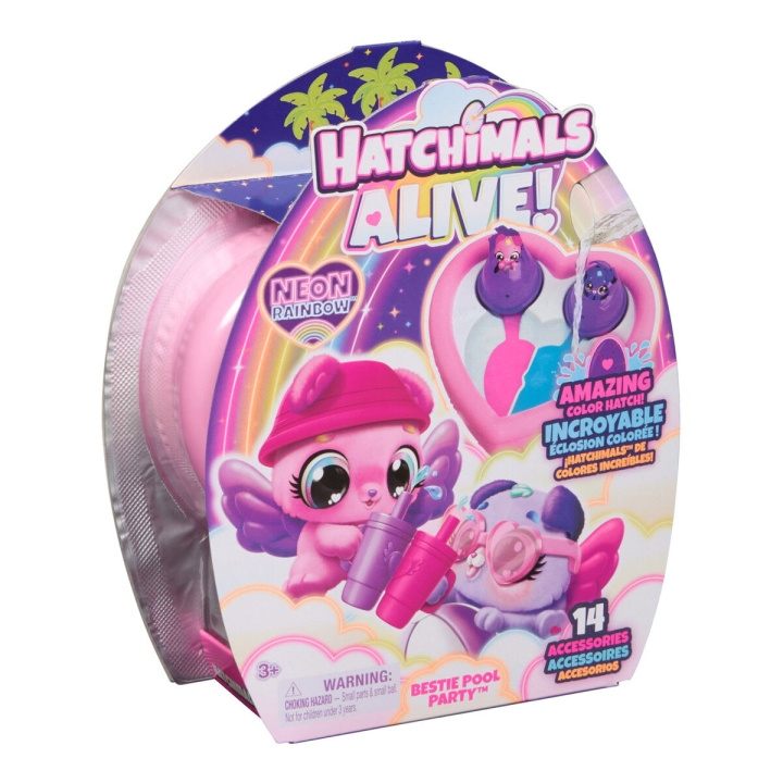Hatchimals Alive Bestie Pool Party - (6072786) i gruppen LEKSAKER, BARN- & BABYPRODUKTER / Leksaker / Övriga leksaker hos TP E-commerce Nordic AB (D14291)
