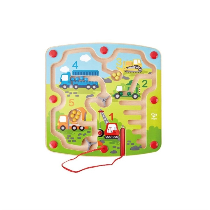 Hape Labyrint med konstruktion och siffror (87-1713) i gruppen LEKSAKER, BARN- & BABYPRODUKTER / Leksaker / Övriga leksaker hos TP E-commerce Nordic AB (D14325)