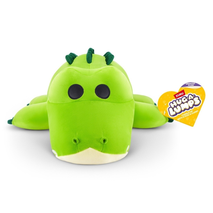 HUG-A-LUMPS Hug A Lumps - S1,Bulk - Gröna krokodilen i gruppen LEKSAKER, BARN- & BABYPRODUKTER / Babyleksaker / Gosedjur hos TP E-commerce Nordic AB (D14328)