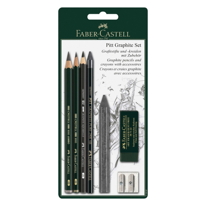 Faber-Castell PITT Graphite Master set (112997) i gruppen SPORT, FRITID & HOBBY / Hobby / Måla & Rita / Pennor, kritor & tusch hos TP E-commerce Nordic AB (D14332)