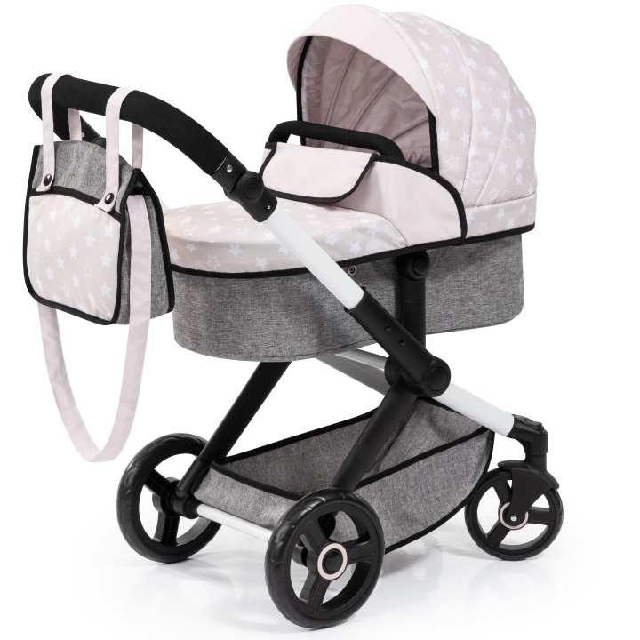 Bayer Dockvagn Xeo - Rosa/Grå (17031AA) i gruppen LEKSAKER, BARN- & BABYPRODUKTER / Leksaker / Dockor & Tillbehör hos TP E-commerce Nordic AB (D14357)