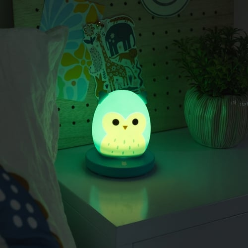 Fizz Creations Squishmallows - Stämningsljus - Ugglan Winston - 11cm i gruppen LEKSAKER, BARN- & BABYPRODUKTER / Barnrum / Barnlampor / Bordslampor hos TP E-commerce Nordic AB (D14378)