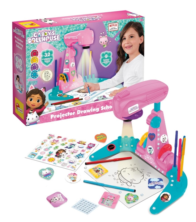 Gabby\'s Dollhouse Projektoruppsättning (31489) i gruppen LEKSAKER, BARN- & BABYPRODUKTER / Leksaker / Experiment & DIY hos TP E-commerce Nordic AB (D14424)