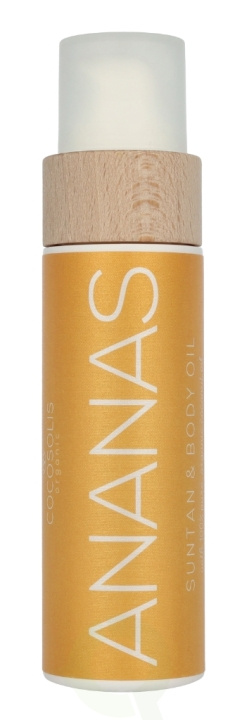 Cocosolis Cosmetics Cocosolis Ananas Suntan & Body Oil 110 ml i gruppen SKÖNHET & HÄLSA / Hår & Styling / Hårvårdsprodukter / Hårserum hos TP E-commerce Nordic AB (D14450)