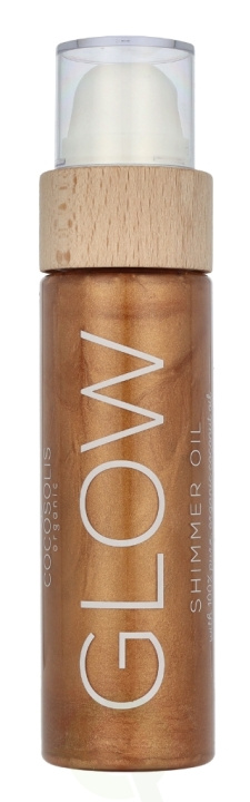 Cocosolis Cosmetics Cocosolis Glow Shimmer Body Oil 110 ml i gruppen SKÖNHET & HÄLSA / Hudvård / Kroppsvård / Kroppsolja hos TP E-commerce Nordic AB (D14452)