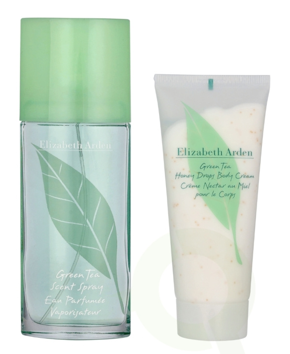 Elizabeth Arden E.Arden Green Tea Giftset 200 ml Edp Spray 100ml/Perfumed Body Lotion 100ml i gruppen SKÖNHET & HÄLSA / Presentkit / Presentkit För Henne hos TP E-commerce Nordic AB (D14465)