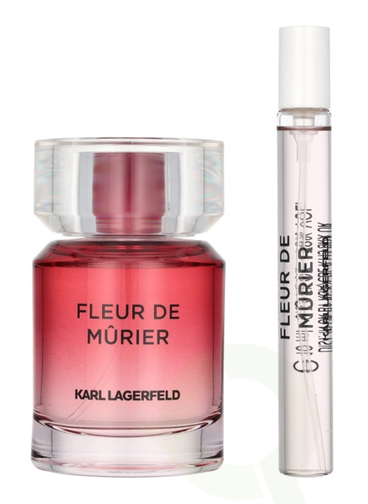 Karl Lagerfeld Fleur De Mûrier Giftset 60 ml Edt 50 ml / Edt 10 ml i gruppen SKÖNHET & HÄLSA / Presentkit / Presentkit För Henne hos TP E-commerce Nordic AB (D14487)