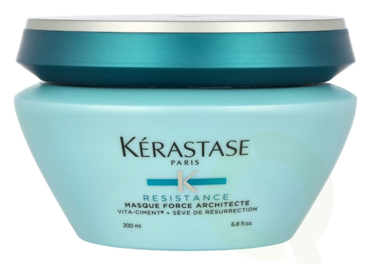 Kerastase Resistance Strengthening Masque 200 ml For Brittle, Damaged Hair, Split Ends i gruppen SKÖNHET & HÄLSA / Hår & Styling / Hårvårdsprodukter / Hårinpackning hos TP E-commerce Nordic AB (D14537)