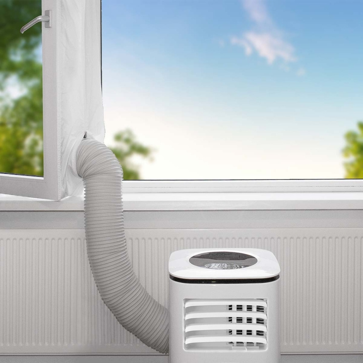 Nedis AC Window Seal | Tätningstyp: Dragkedja | Lämplig för fönstertyp: Höger gångjärnsfönster / Nedre hängda fönstret / Vänster gångjärnsfönster / Vrid / luta fönstret i gruppen HEM, HUSHÅLL & TRÄDGÅRD / Fläktar & Klimatprodukter / Luftkylare & AC hos TP E-commerce Nordic AB (D14634)