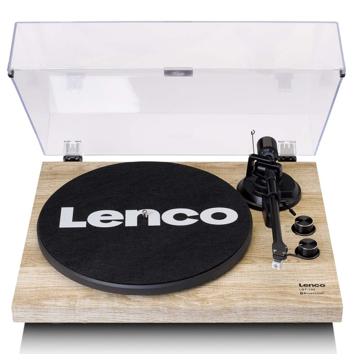 Lenco Skivspelare med Bluetooth®-överföring Pine i gruppen HEMELEKTRONIK / Ljud & Bild / Hemmabio, HiFi & Bärbart / Kompaktstereo & Skivspelare hos TP E-commerce Nordic AB (D14668)