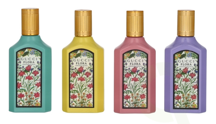 Gucci Flora Miniature Giftset 20 ml 4x5ml - Edp Spray i gruppen SKÖNHET & HÄLSA / Presentkit / Presentkit För Henne hos TP E-commerce Nordic AB (D14720)