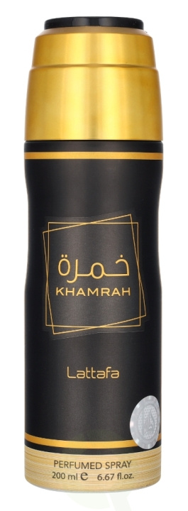 Lattafa Khamrah Body Spray 200 ml i gruppen SKÖNHET & HÄLSA / Doft & Parfym / Parfym / Parfym för honom hos TP E-commerce Nordic AB (D14722)
