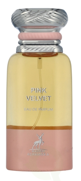 Maison Alhambra Pink Velvet (Rose Petals) Edp Spray For Women 80 ml i gruppen SKÖNHET & HÄLSA / Doft & Parfym / Parfym / Parfym för henne hos TP E-commerce Nordic AB (D14729)