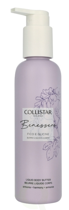 Collistar Benessere Fig And Wisteria Liquid Body Butter 200 ml i gruppen SKÖNHET & HÄLSA / Hudvård / Kroppsvård / Body lotion hos TP E-commerce Nordic AB (D14798)