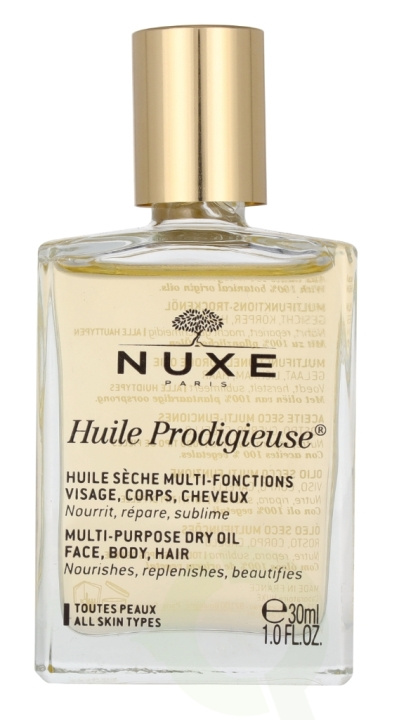 Nuxe Huile Prodigieuse Multi-Purpose Dry Oil 30 ml For All Skin Types i gruppen SKÖNHET & HÄLSA / Hår & Styling / Hårvårdsprodukter / Hårolja hos TP E-commerce Nordic AB (D14819)