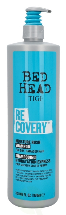 TIGI Bh Recovery Moisture Rush Shampoo 970 ml For Dry, Damaged Hair i gruppen SKÖNHET & HÄLSA / Hår & Styling / Hårvårdsprodukter / Schampo hos TP E-commerce Nordic AB (D14838)