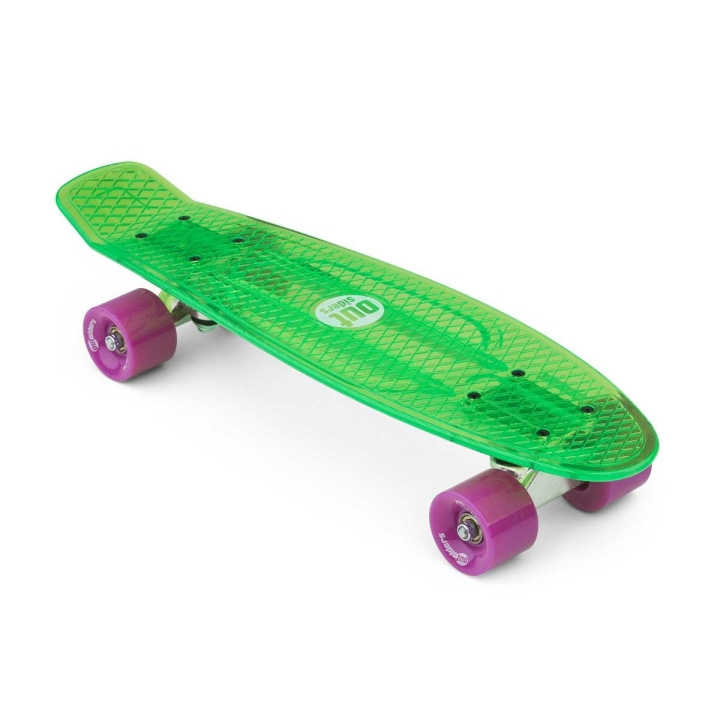 Outsiders Transparent Retro Skateboard Grön i gruppen LEKSAKER, BARN- & BABYPRODUKTER / Uteleksaker / Sport & Spel hos TP E-commerce Nordic AB (D14874)
