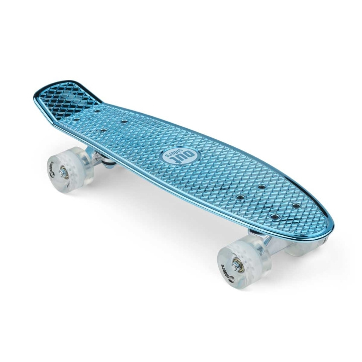 Outsiders Chrome Edition Retro Skateboard Blå i gruppen LEKSAKER, BARN- & BABYPRODUKTER / Uteleksaker / Sport & Spel hos TP E-commerce Nordic AB (D14875)
