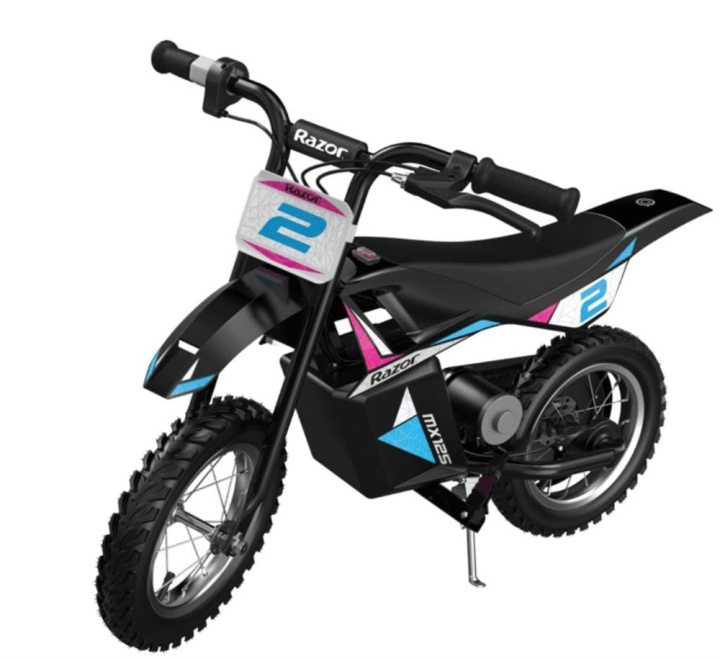 Razor Dirt Rocket MX125 - Svart med dekaler (15159105) i gruppen LEKSAKER, BARN- & BABYPRODUKTER / Uteleksaker / Cyklar & Sparkcyklar hos TP E-commerce Nordic AB (D14904)