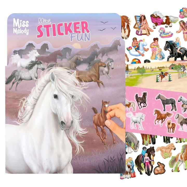 Miss Melody Mini Sticker-Fun (0412465) i gruppen LEKSAKER, BARN- & BABYPRODUKTER / Leksaker / Pyssel hos TP E-commerce Nordic AB (D14911)