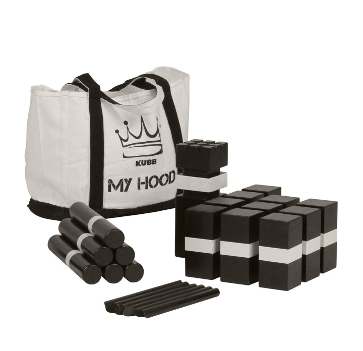 My Hood Kubb Deluxe (102003) i gruppen LEKSAKER, BARN- & BABYPRODUKTER / Uteleksaker / Trädgårdsleksaker hos TP E-commerce Nordic AB (D14916)