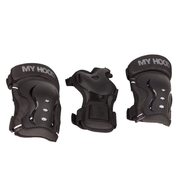 My Hood Skyddssats för skate/cykel - Small (505070) i gruppen SPORT, FRITID & HOBBY / Sportutrustning / Cykeltillbehör / Övriga cykeltillbehör hos TP E-commerce Nordic AB (D14920)