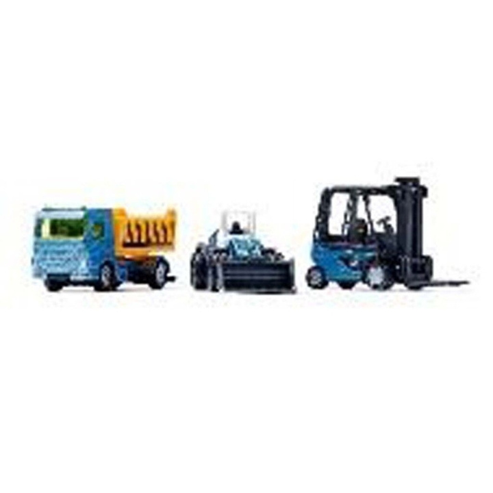 SIKU Presentset Byggarbetsplats (313-6336) i gruppen LEKSAKER, BARN- & BABYPRODUKTER / Leksaker / Leksaksbilar & andra fordon hos TP E-commerce Nordic AB (D14929)