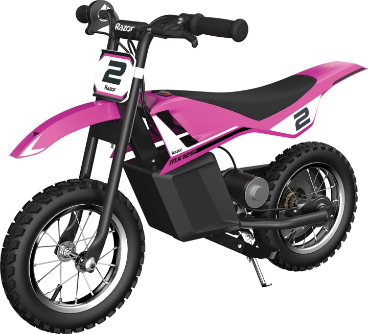 Razor Dirt Rocket MX125 - Rosa - (15173863) i gruppen LEKSAKER, BARN- & BABYPRODUKTER / Uteleksaker / Cyklar & Sparkcyklar hos TP E-commerce Nordic AB (D14947)