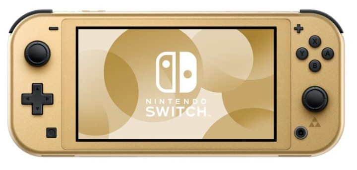 Nintendo Switch Lite Hyrule Edition i gruppen HEMELEKTRONIK / Spelkonsoler & Tillbehör / Nintendo Switch Lite hos TP E-commerce Nordic AB (D14957)