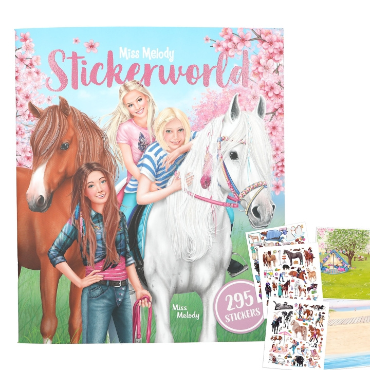 Miss Melody Stickerworld ( 0413028 ) i gruppen LEKSAKER, BARN- & BABYPRODUKTER / Leksaker / Pyssel hos TP E-commerce Nordic AB (D14983)