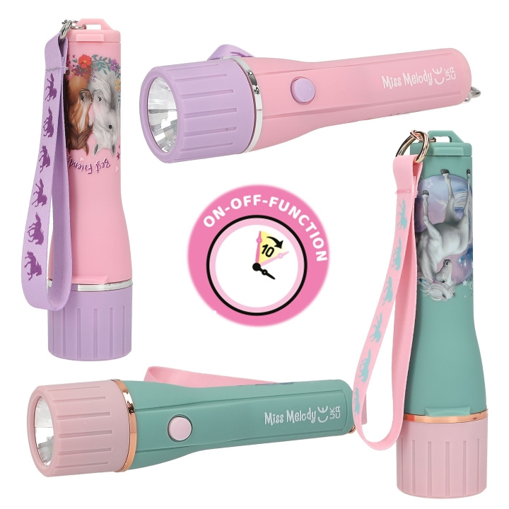 Miss Melody Ficklampa med timer i gruppen SPORT, FRITID & HOBBY / Ficklampor & Pannlampor / Ficklampor hos TP E-commerce Nordic AB (D14998)