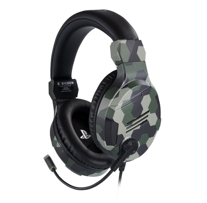 NACON PS4 Gaming Headset V3 - Grönt - Headset - Sony i gruppen HEMELEKTRONIK / Spelkonsoler & Tillbehör / Sony PlayStation 4 hos TP E-commerce Nordic AB (D15017)