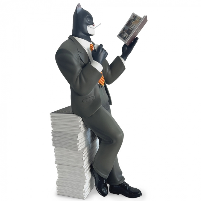 Plastoy BLACKSAD HÖG MED SERIETIDNINGAR SAMLARFIGUR i gruppen SPORT, FRITID & HOBBY / Roliga prylar / Samlarobjekt hos TP E-commerce Nordic AB (D15031)