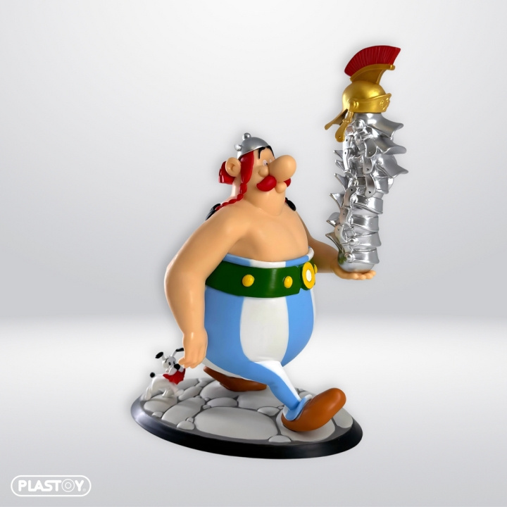 Plastoy OBELIX HJÄLMSTAPEL OCH DOGMATIX FIGURIN | SPORT, FRITID & HOBBY - Roliga prylar - Samlarobjekt | GameStuff
