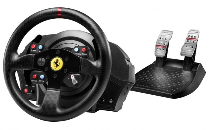 ThrustMaster T300 Ferrari GTE i gruppen DATORER & KRINGUTRUSTNING / Gaming / Gaming-rattar & Joysticks hos TP E-commerce Nordic AB (D15043)