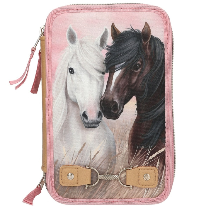 Miss Melody Trippel pennfodral DUSTY ROSE i gruppen LEKSAKER, BARN- & BABYPRODUKTER / Leksaker / Pennfodral hos TP E-commerce Nordic AB (D15064)