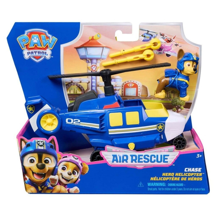 Paw Patrol Flygräddningsfordon med tema - Chase - (6071173) i gruppen LEKSAKER, BARN- & BABYPRODUKTER / Leksaker / Lekset hos TP E-commerce Nordic AB (D15103)