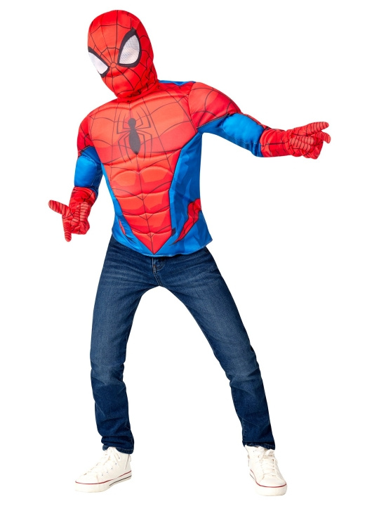 Rubies Spider-Man utklädningsset (G40330OS000) i gruppen LEKSAKER, BARN- & BABYPRODUKTER / Leksaker / Maskeradkläder hos TP E-commerce Nordic AB (D15106)