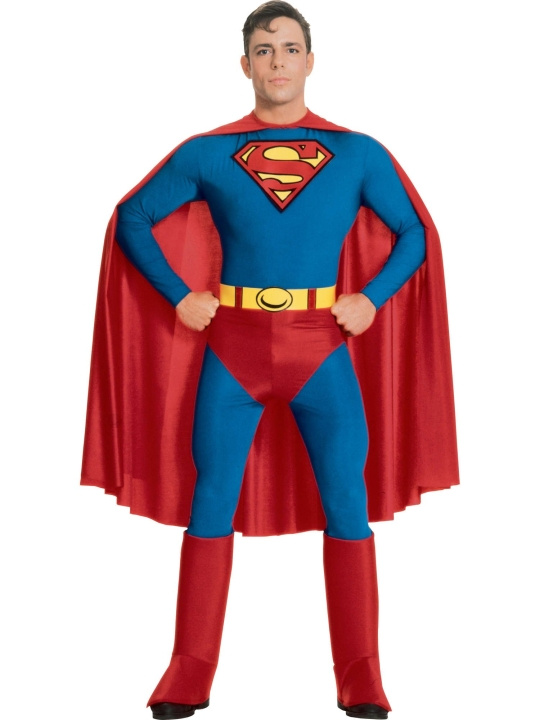 Rubies Kostym för vuxna - Superman (888001L000) i gruppen LEKSAKER, BARN- & BABYPRODUKTER / Leksaker / Maskeradkläder hos TP E-commerce Nordic AB (D15113)