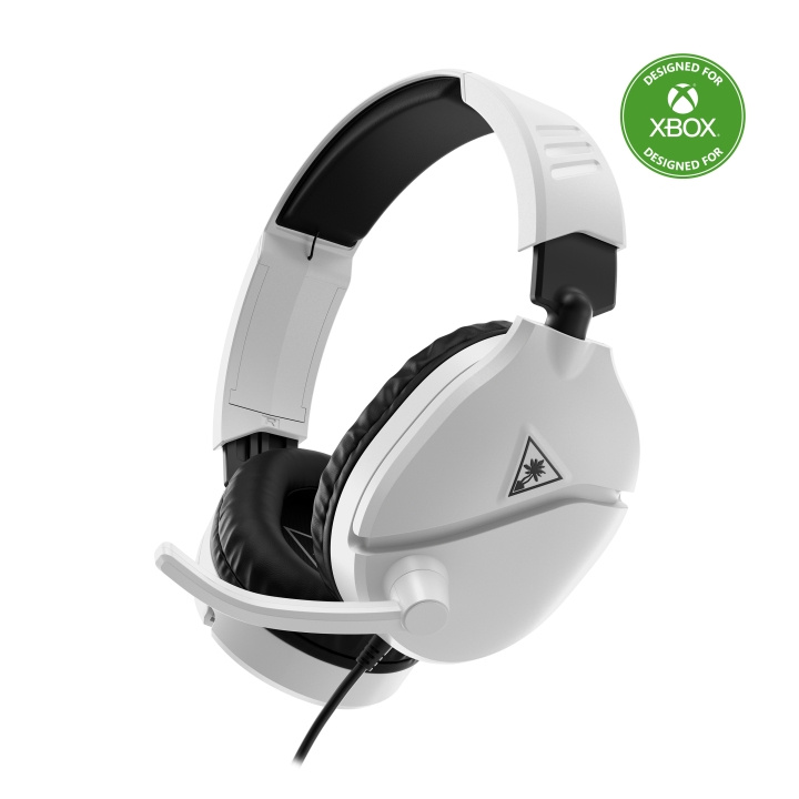 Turtle Beach Recon 70 Vitt (2024) Xbox X-headset i gruppen HEMELEKTRONIK / Spelkonsoler & Tillbehör / Xbox Series X/S hos TP E-commerce Nordic AB (D15137)