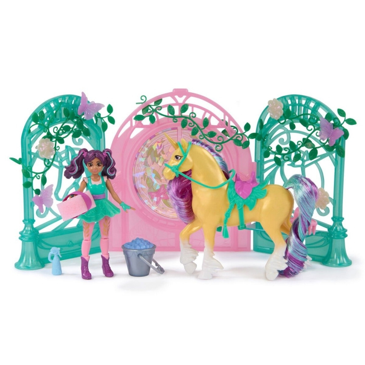 Unicorn Academy Ava & Leaf Stall lekset - (6072051) | LEKSAKER, BARN- & BABYPRODUKTER - Leksaker - Lekset | GameStuff